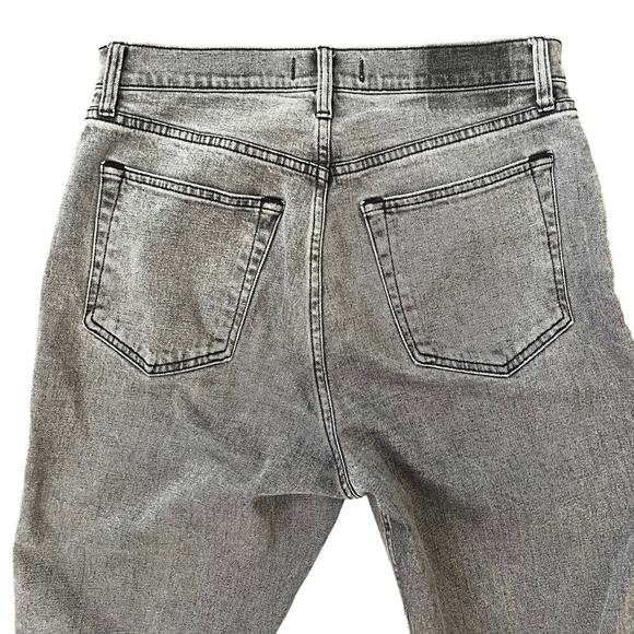 Abercrombie & Fitch Curve Love The Ankle Straight Ultra High Rise Jeans Sz. 10S - Picture 4 of 5